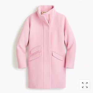 J. Crew Cocoon coat in Italian stadium-cloth wool
